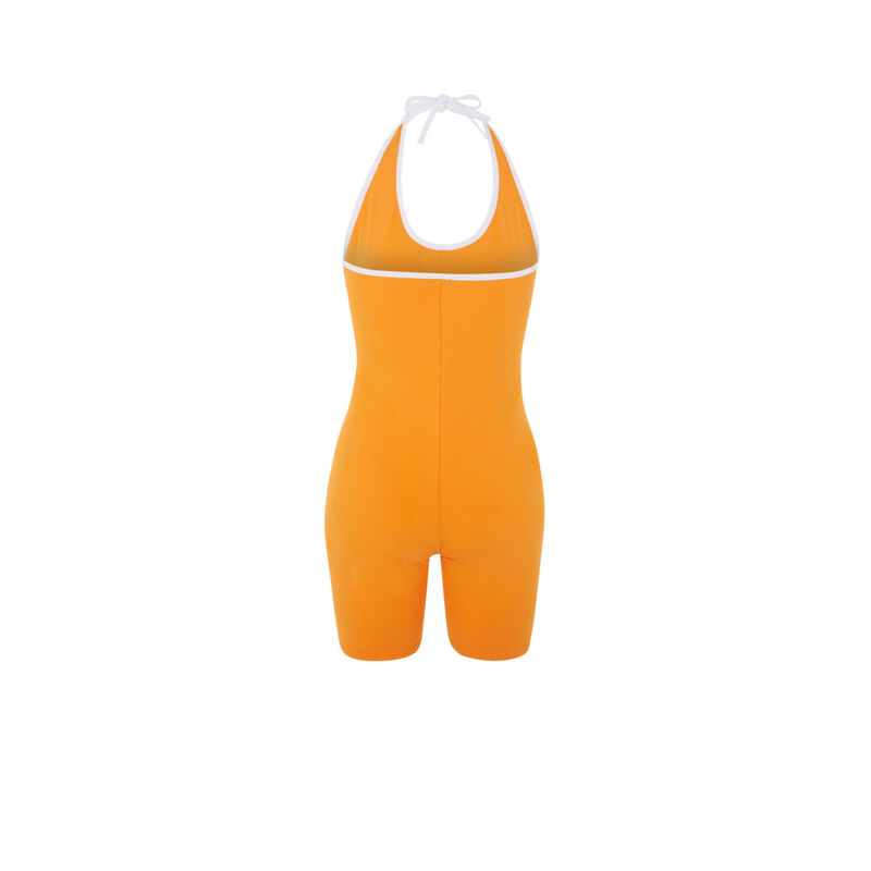 Combinaison mi-cuisse - orange Combinaison mi-cuisse - orange;