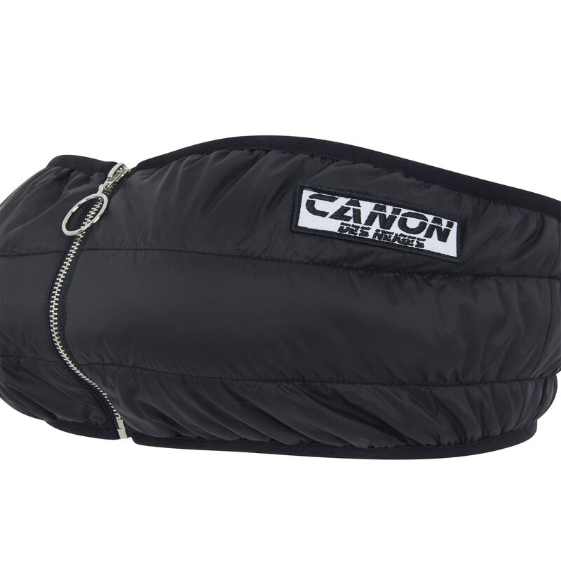 Bandeau détail zip doudouniz noir.