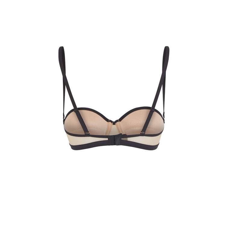 Soutien-gorge bandeau push noir saturiz noir.