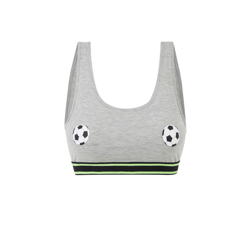 Brassière grise footballiz Brassière grise footballiz;