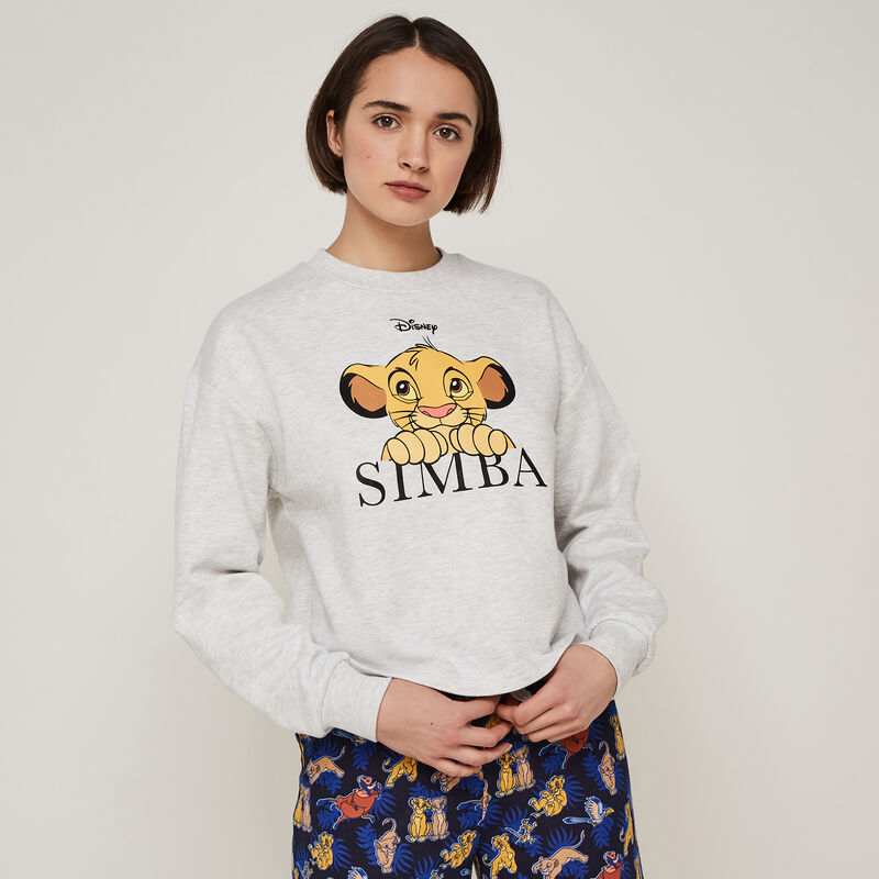 sweat col rond Le Roi Lion mimisimbiz sweat col rond Le Roi Lion mimisimbiz;