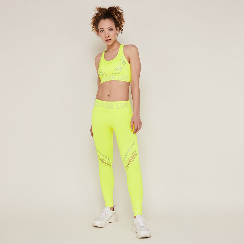 Brassière de sport - jaune fluo Brassière de sport - jaune fluo;