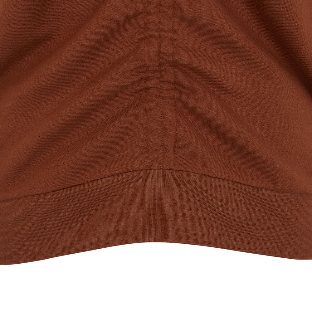 Sweat à capuche - marron marron.