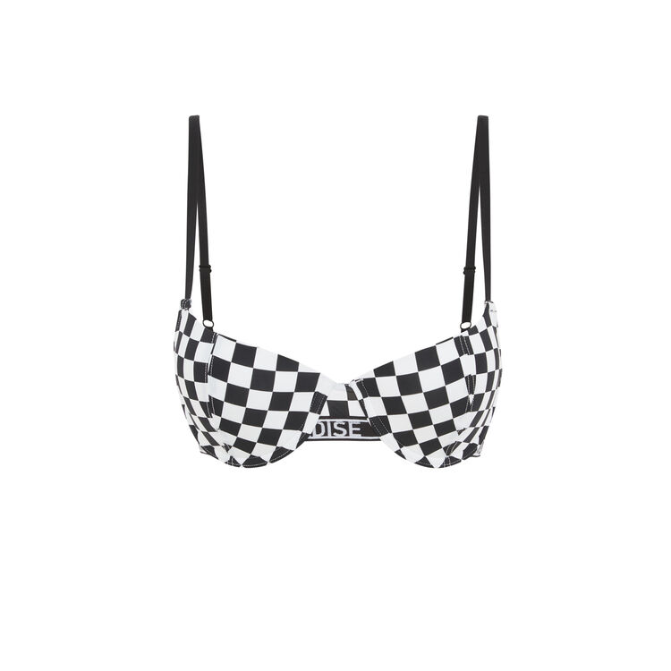 Soutien-gorge ampliforme noir checkizdamiz Soutien-gorge ampliforme noir checkizdamiz;