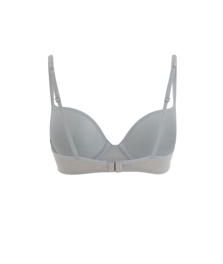 Soutien-gorge ampli gris microchiniz gris.