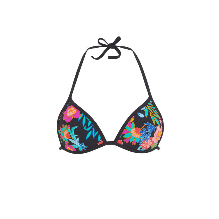 Haut de maillot de bain noir pinataiz noir.