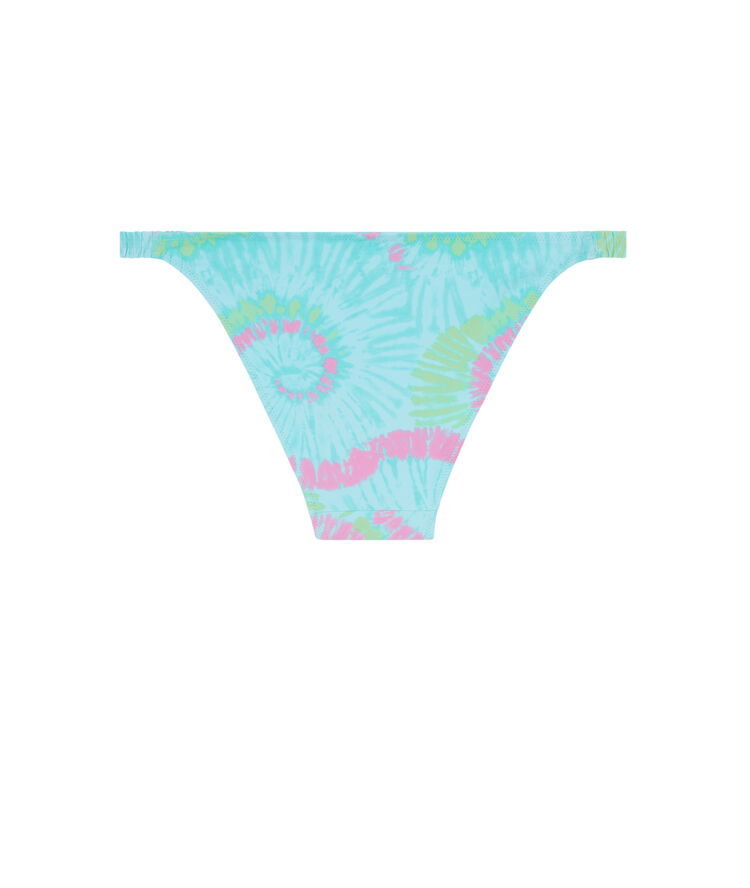 Bas de maillot de bain culotte à imprimé - bleu turquoise bleu turquoise.