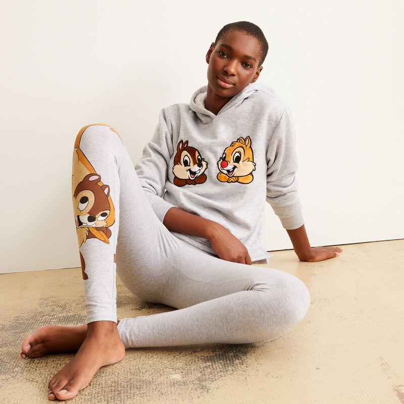 legging à imprimé Tic et Tac - gris legging à imprimé Tic et Tac - gris;