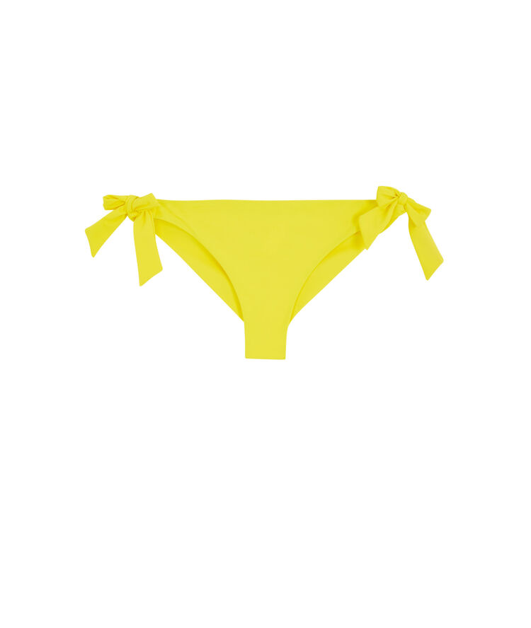 Bas de maillot de bain jaune sexyknotiz yellow.