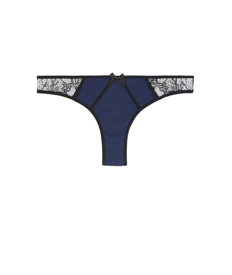 Tanga bleu marine princiz bleu.
