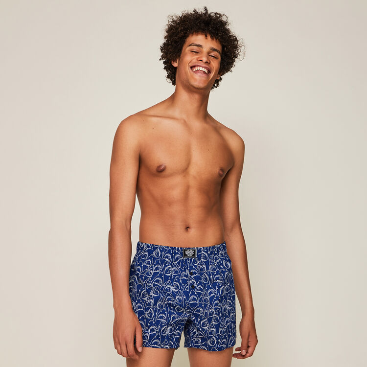 Caleçon bleu allshorkiz Caleçon bleu allshorkiz;