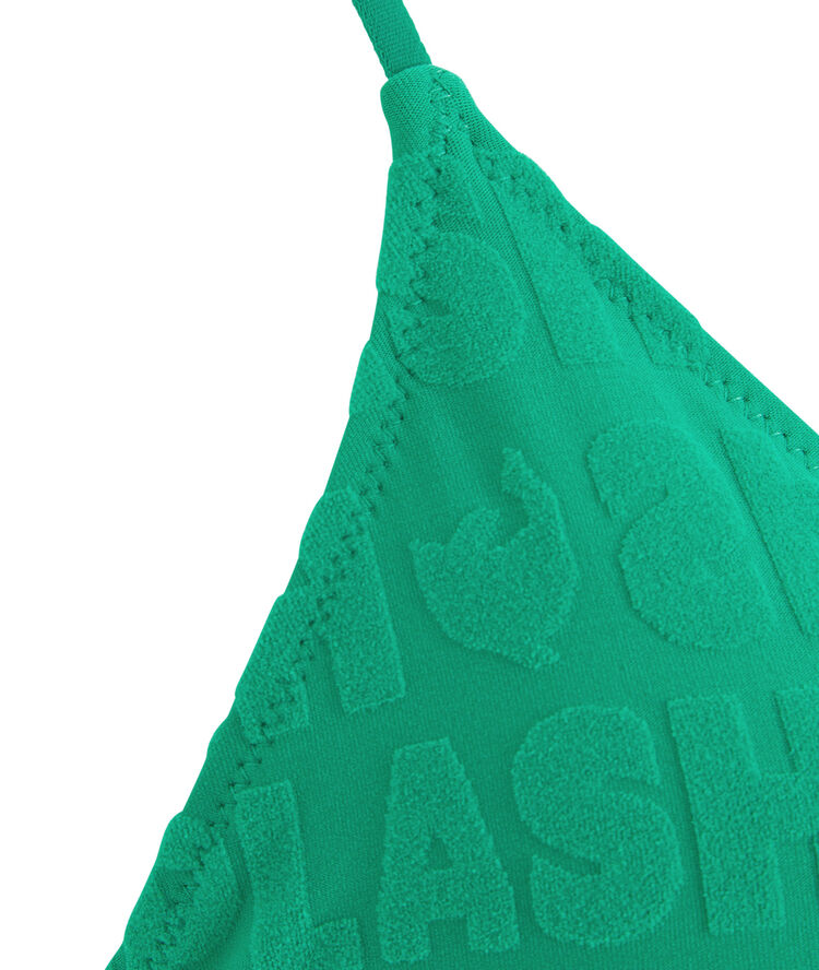Haut de maillot de bain vert émeraude epongiz splashiz vert émeraude.