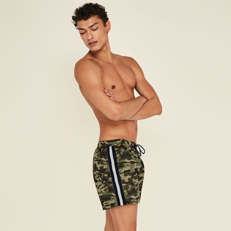 Short de bain kaki camorayiz green.