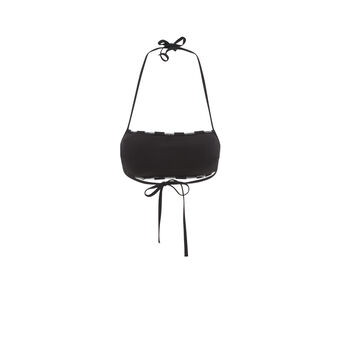 Haut de maillot de bain blanc surfdamiz white.