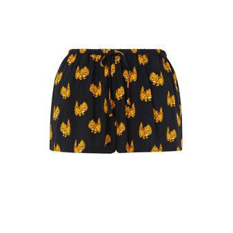 Short print oliver nomondayiz noir.
