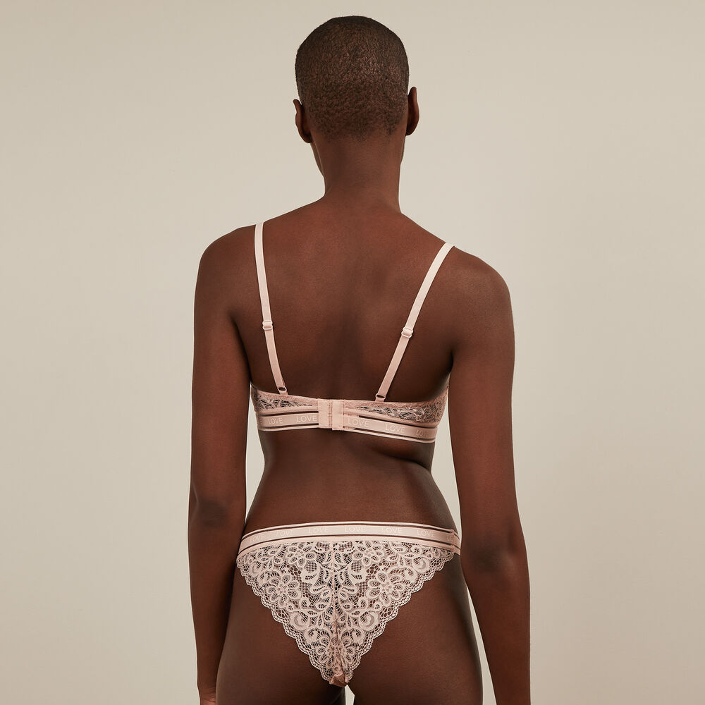 Soutien-gorge brassière - rose pâle rose pâle.
