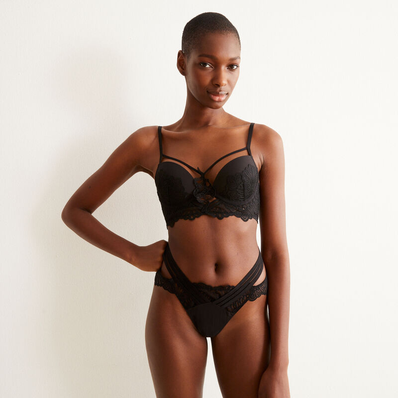 soutien-gorge push-up tatoo serpent - noir soutien-gorge push-up tatoo serpent - noir;