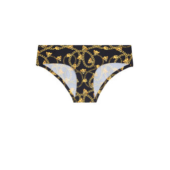 Shorty en micro print simba licence roi lion simbaviz noir.