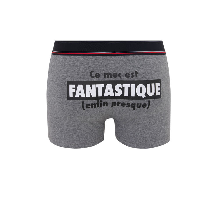 Boxer gris foncé mecfantastiz Boxer gris foncé mecfantastiz;