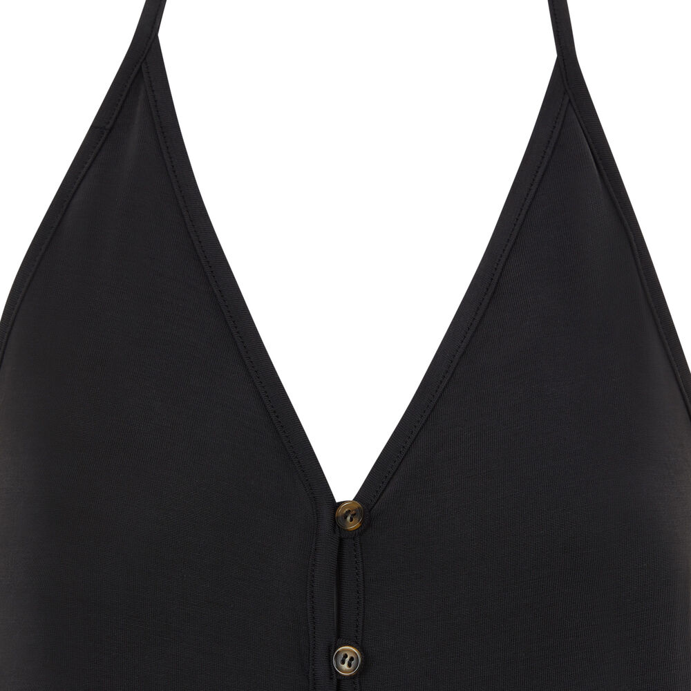 Combipantalon dos nu - noir noir.