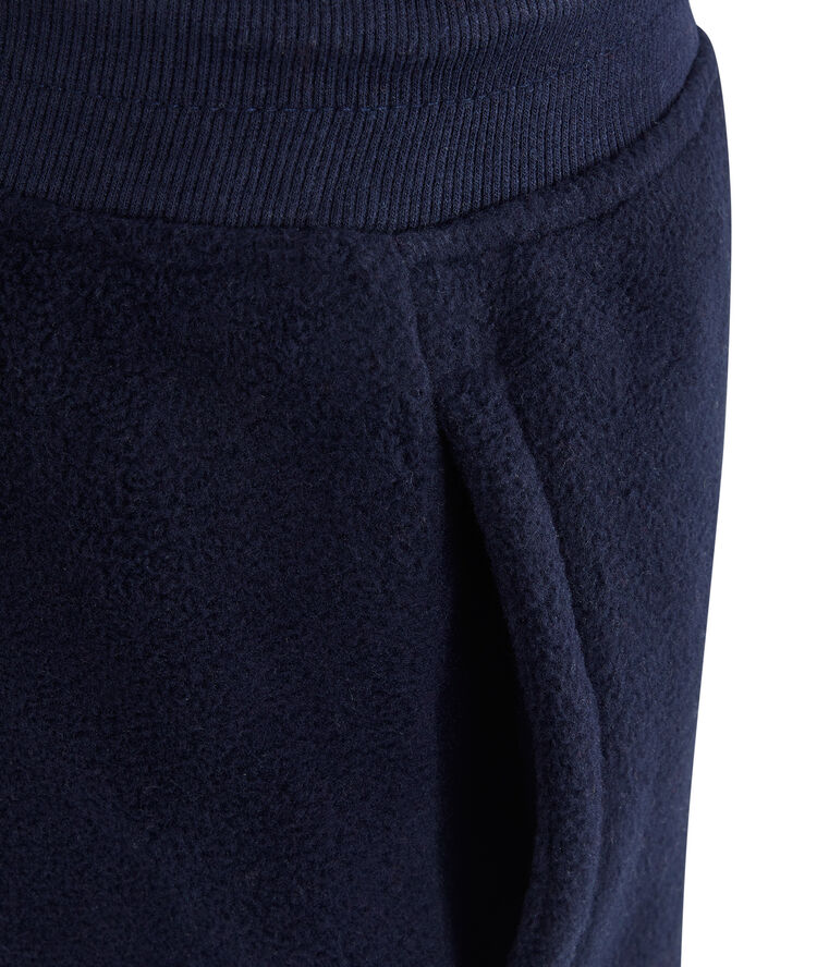 Pantalon à cordon raclettiz bleu marine.