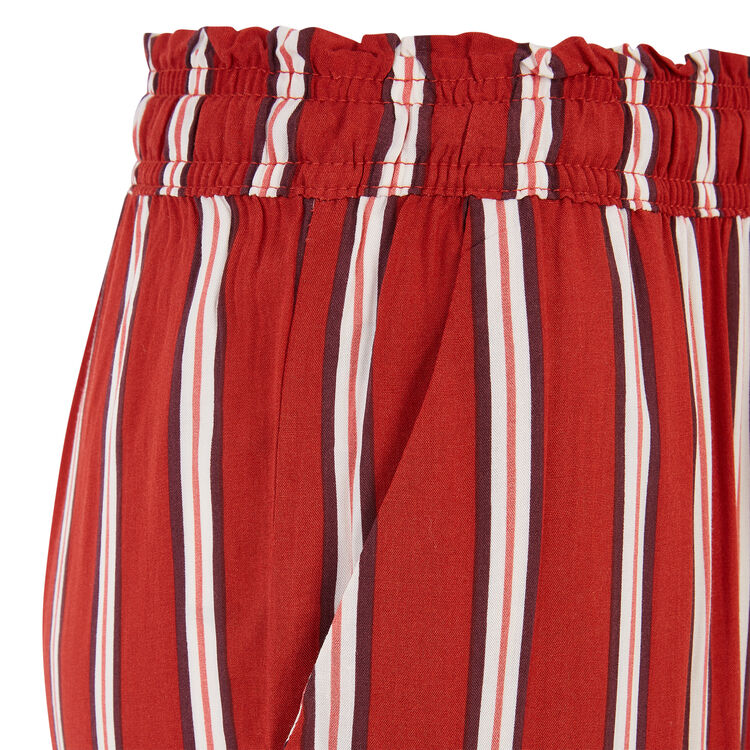 Pantalon rouge brique lalasiz Pantalon rouge brique lalasiz;