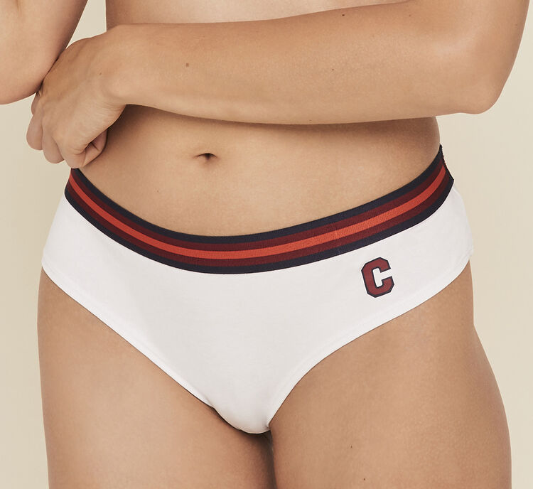 Shorty en coton à message brassiereiz Shorty en coton à message brassiereiz;