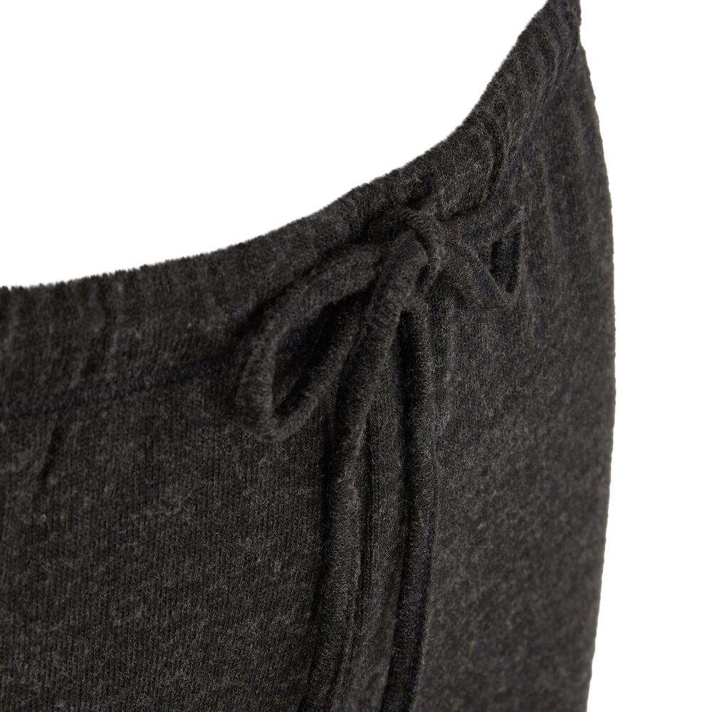 Pantalon en maille grattée quodiz anthracite.