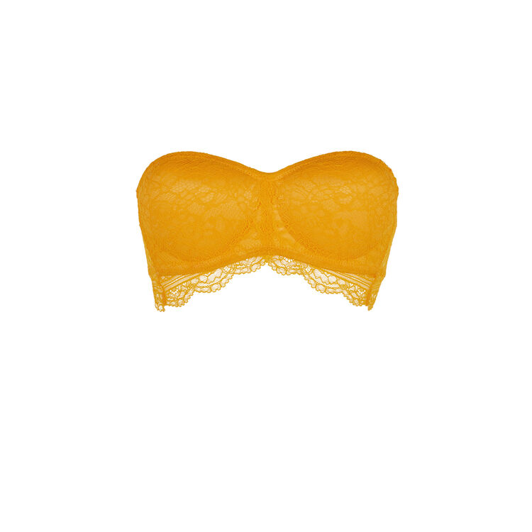 Soutien-gorge bandeau safran everydayiz orange.