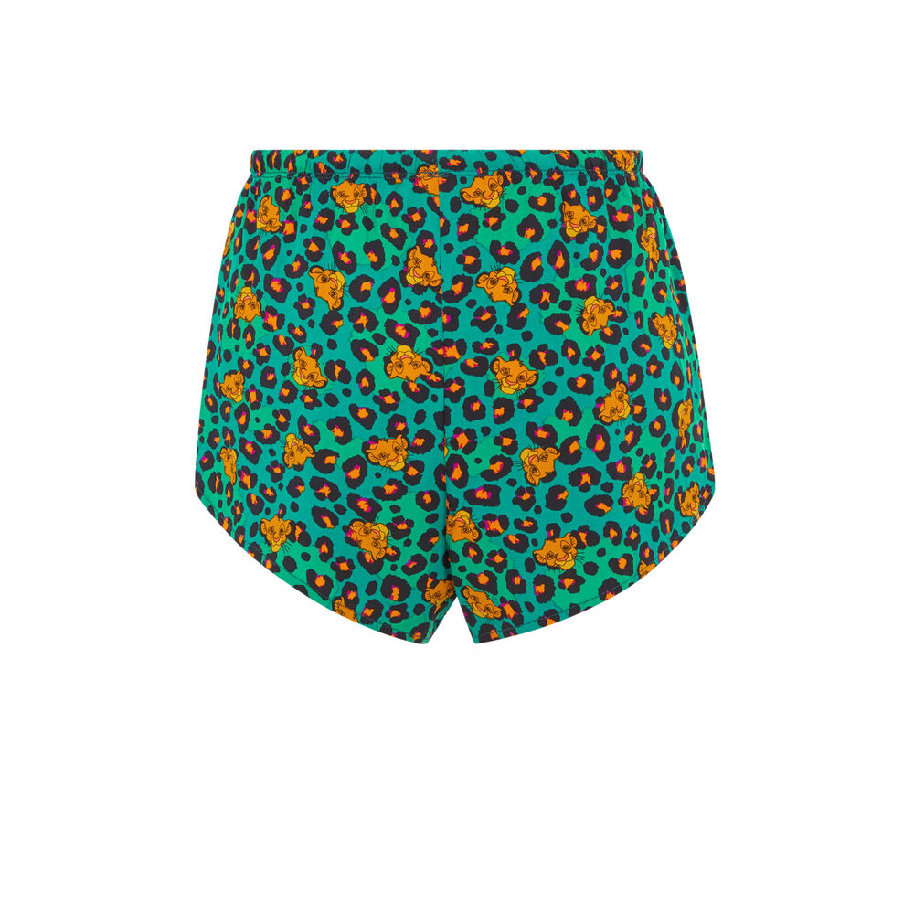 Short avec cordon le roi lion - vert vert.