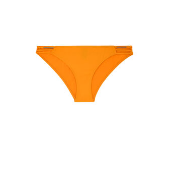 Bas de maillot de bain slip orange afrotubiz orange.