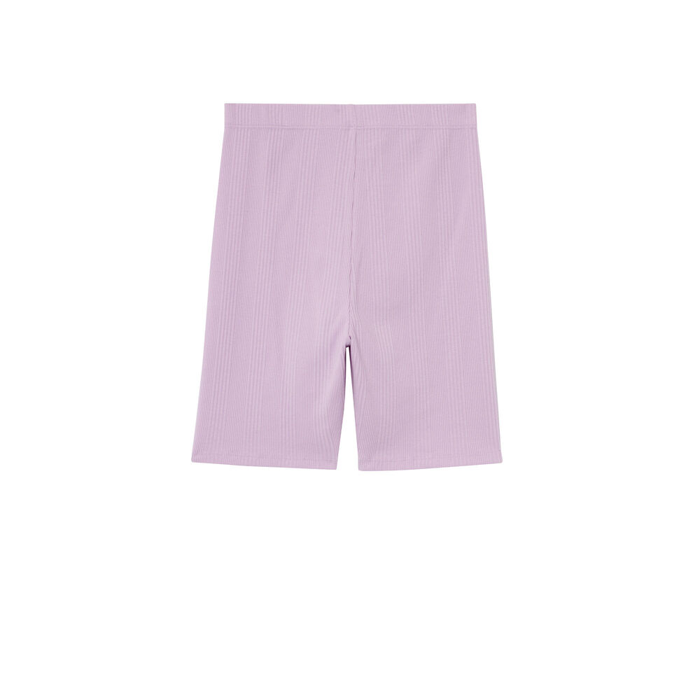 Cycliste uni - lilas violet.