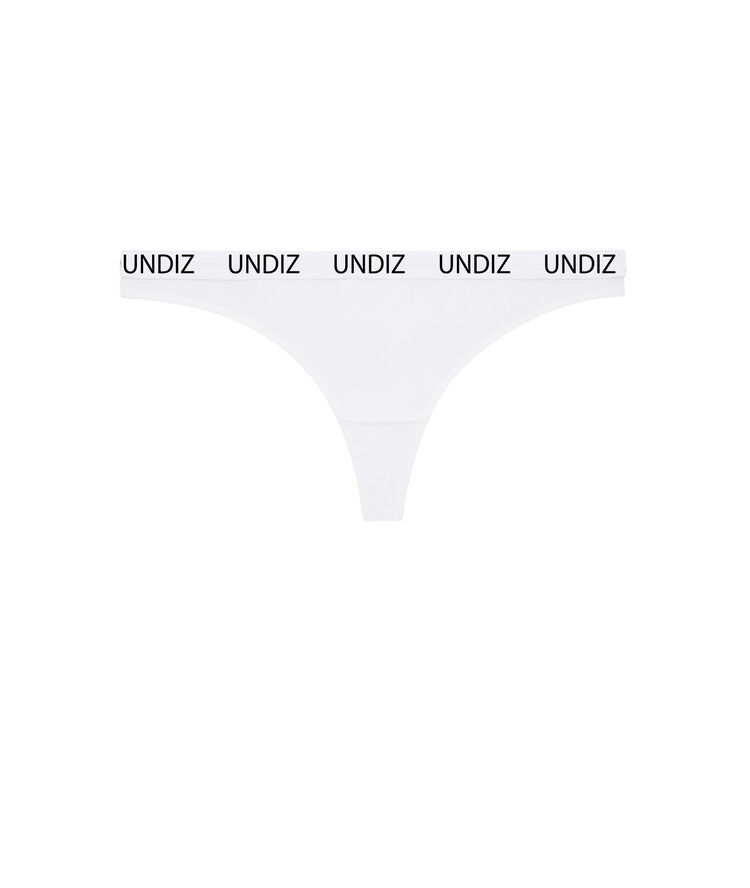 String dentelle secretiz blanc.