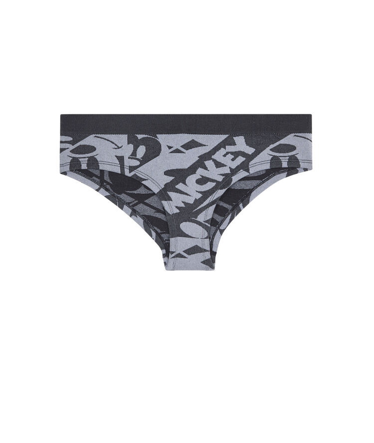 Shorty en coton mickey brassiniz noir.