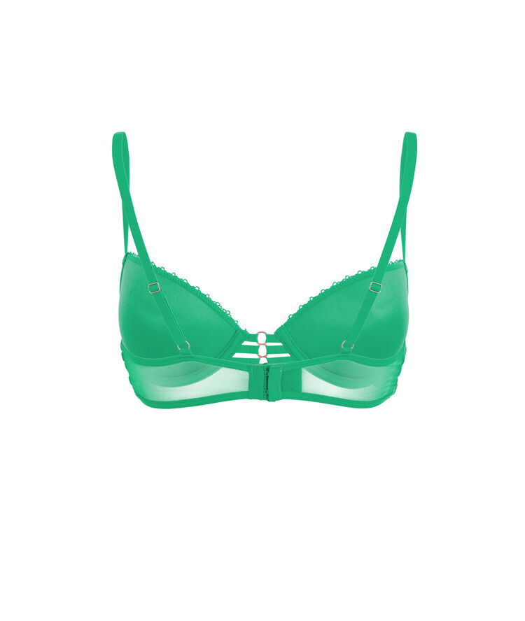 Soutien-gorge push vert émeraude triasiz vert.