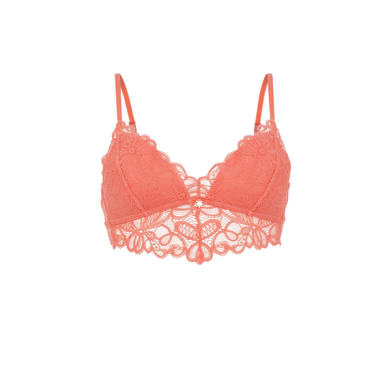 Soutien-gorge triangle sans armatures - rose Soutien-gorge triangle sans armatures - rose;