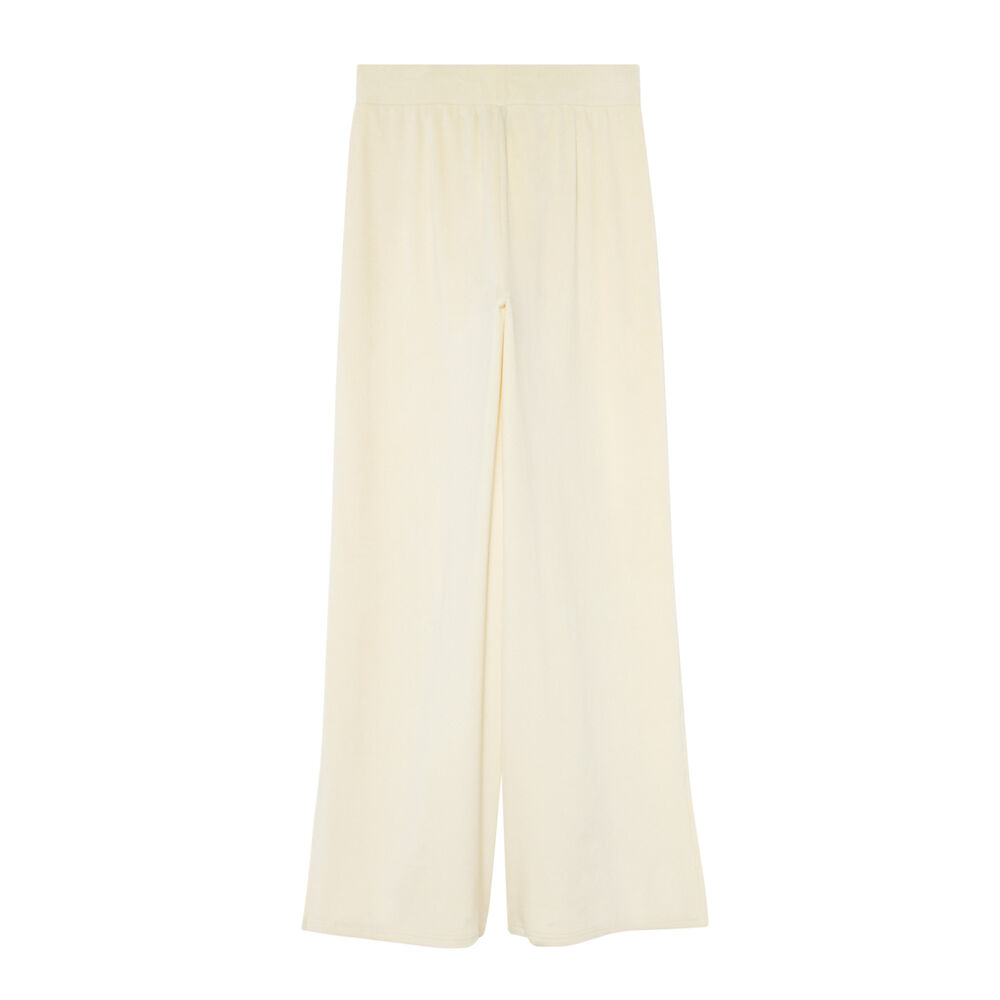 Pantalon en velours à fente - écru ecru.