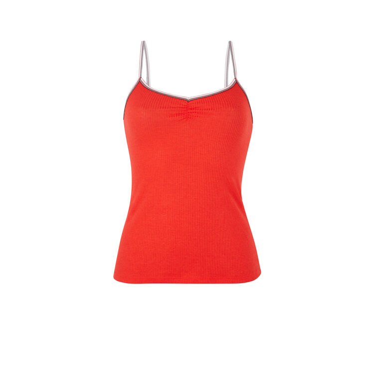 Set pyjama deux pièces en jersey raycooliz rouge.