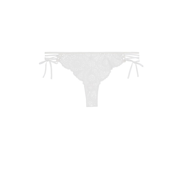 Tanga blanc philadelphiz Tanga blanc philadelphiz;