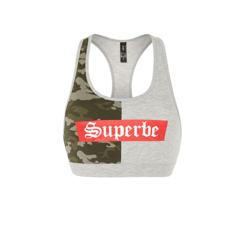 Brassière grise bisuperbiz Brassière grise bisuperbiz;