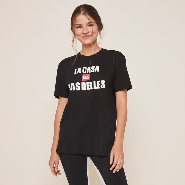 Pantalon en jersey détail bande depabelliz Pantalon en jersey détail bande depabelliz;
