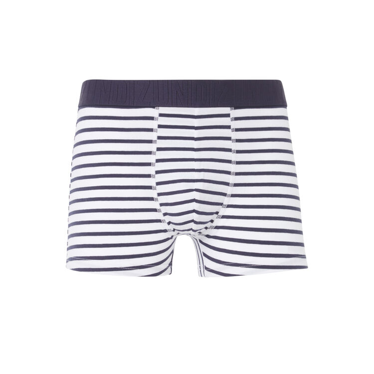 Boxer blanc et bleu prisciz Boxer blanc et bleu prisciz;