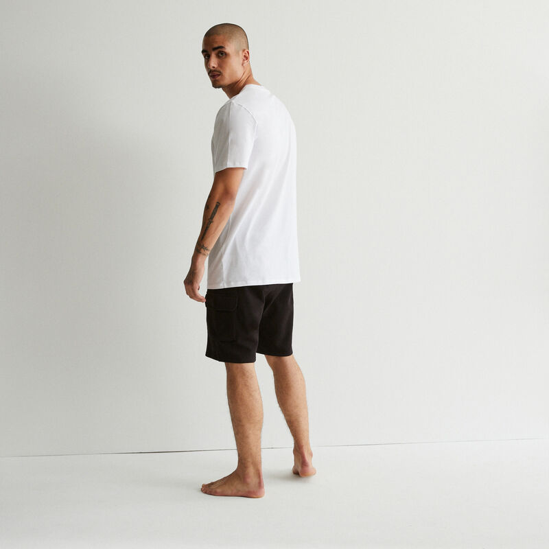 set de pyjama à imprimé banane - blanc set de pyjama à imprimé banane - blanc;