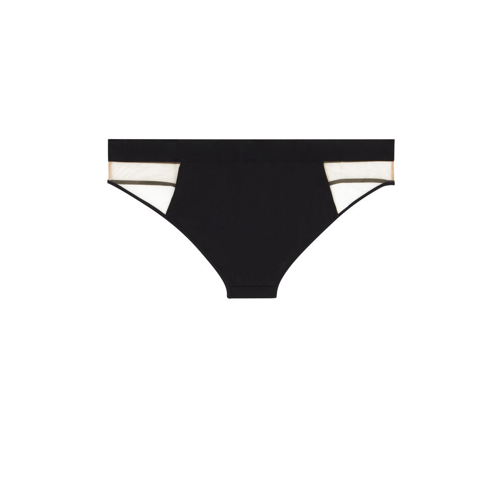 Shorty en tulle - noir noir.