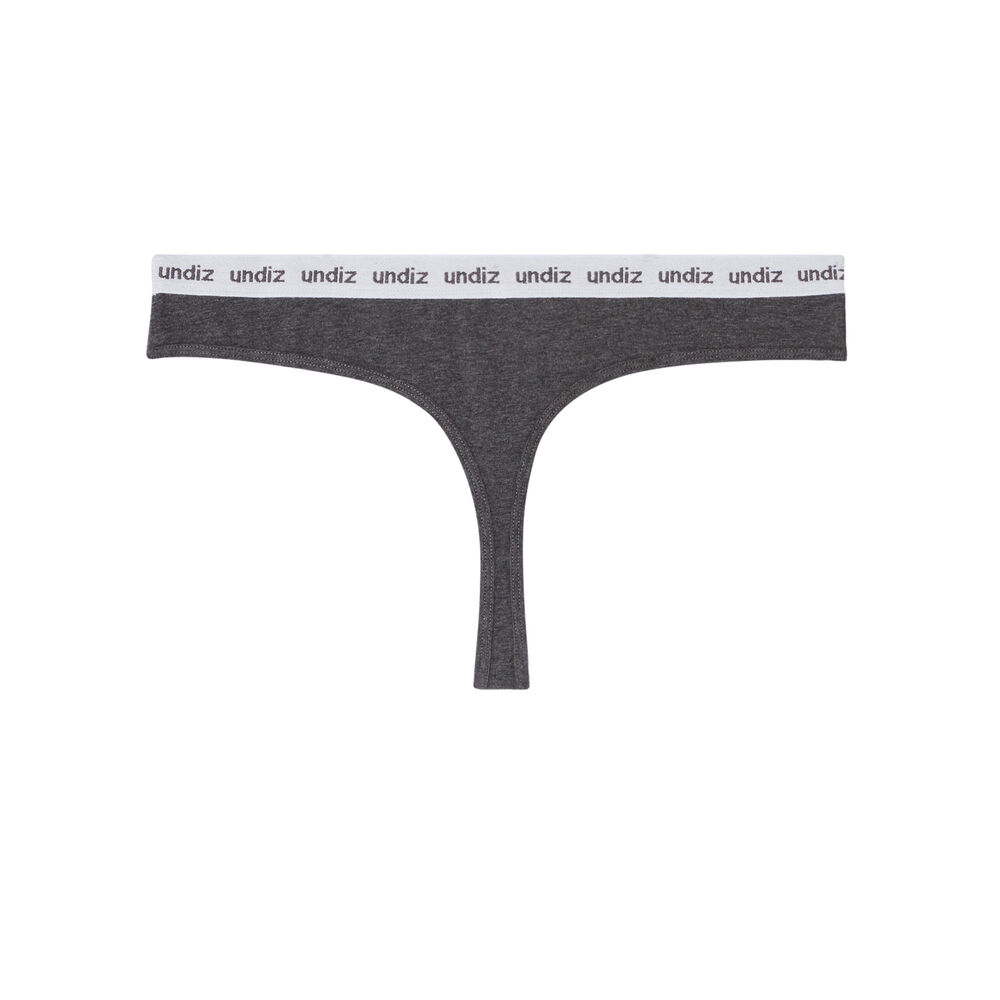 String en coton détail élastique - écru ecru.