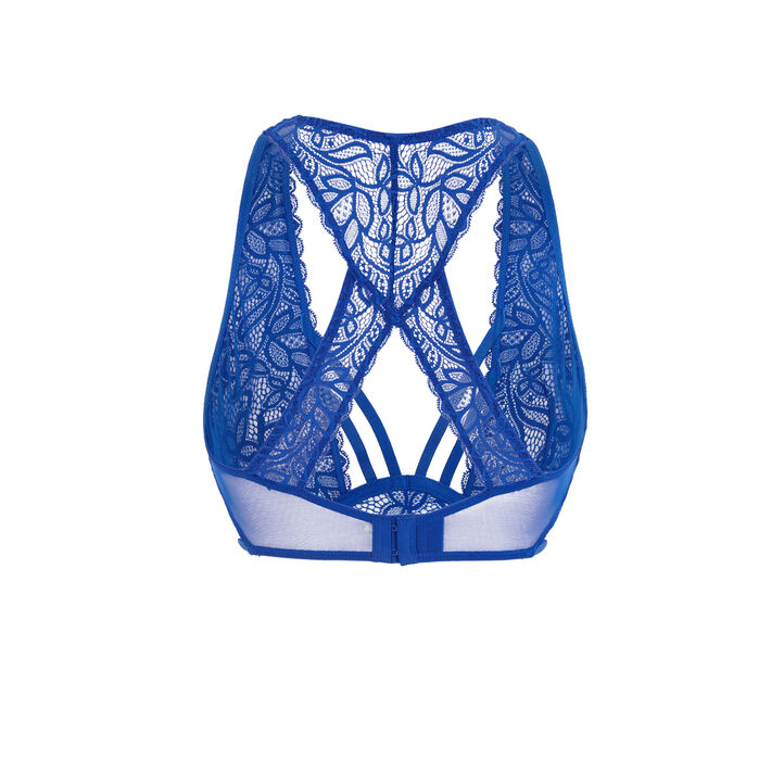 Soutien-gorge foulard corbeille bleu stripiniz niebieski.