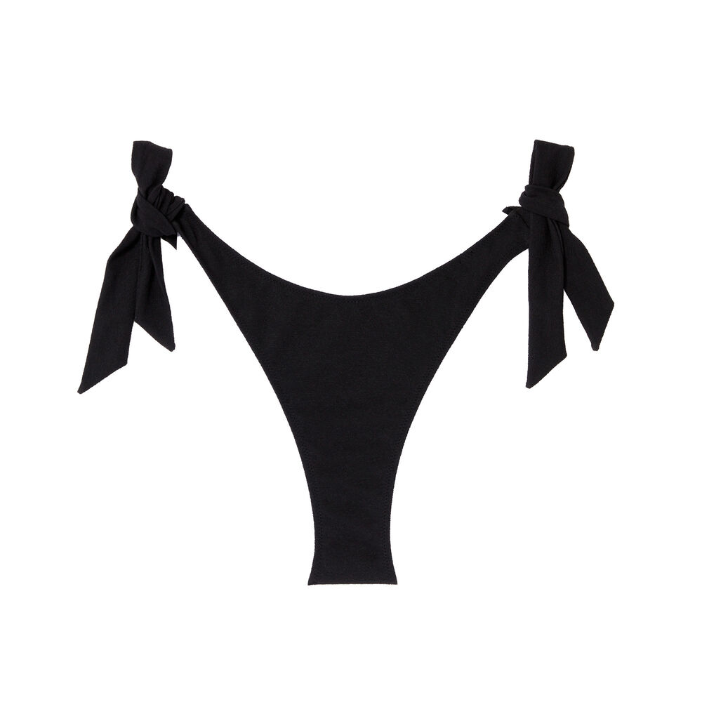Bas de maillot à noeuds - noir noir.
