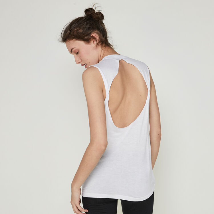 Top blanc newtorsidiz white.