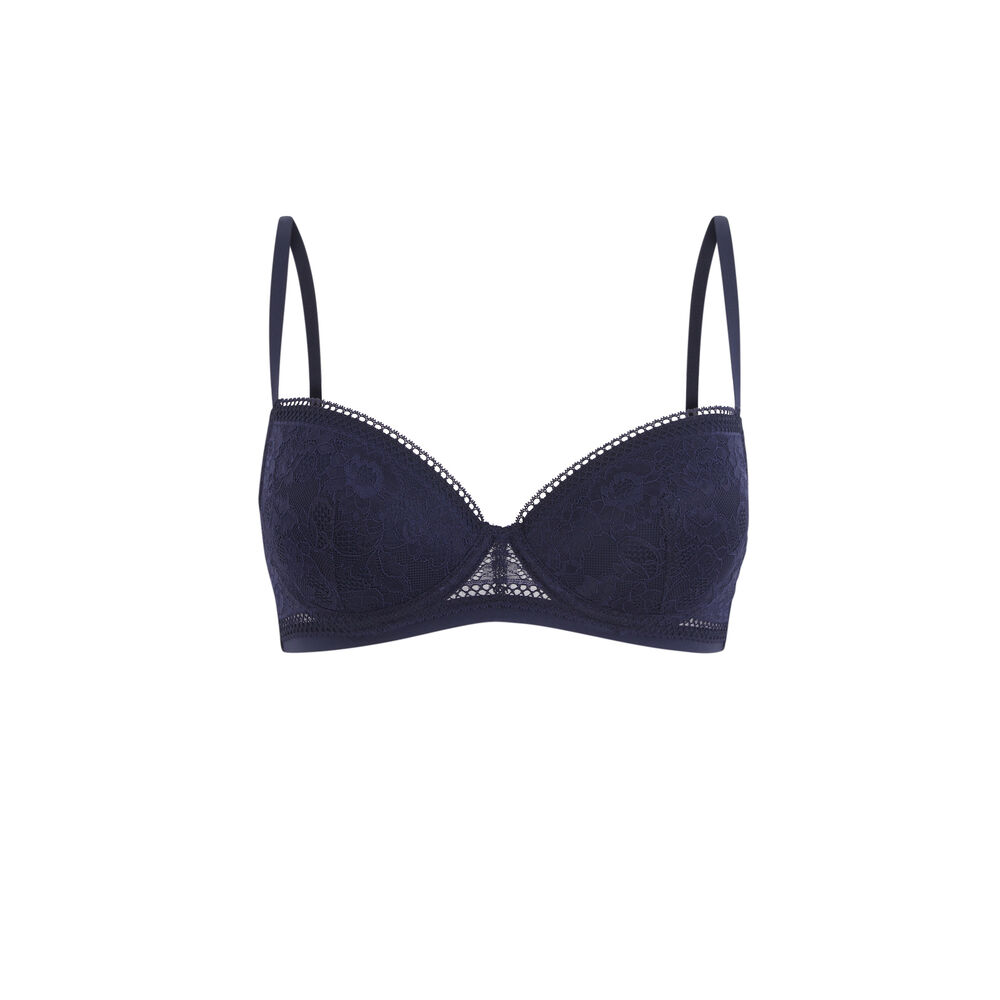 Soutien-gorge ampli bleu marine revoltiz bleu.
