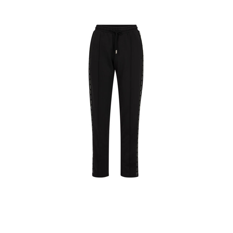 Pantalon jogging ouverture sur les côtés noir.